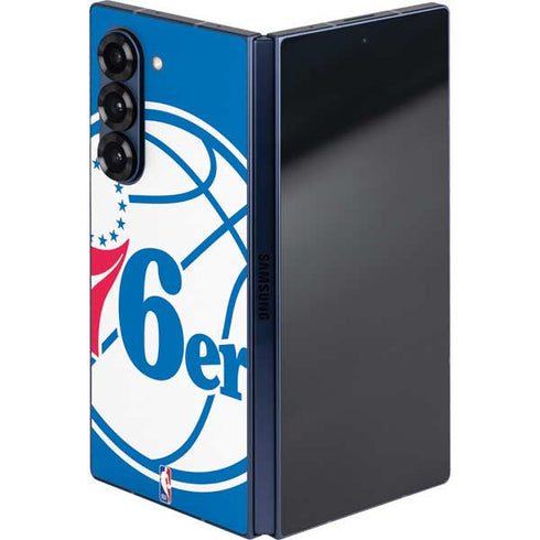NBA Philadelphia 76ers Large Logo Galaxy Z Fold6 Skin