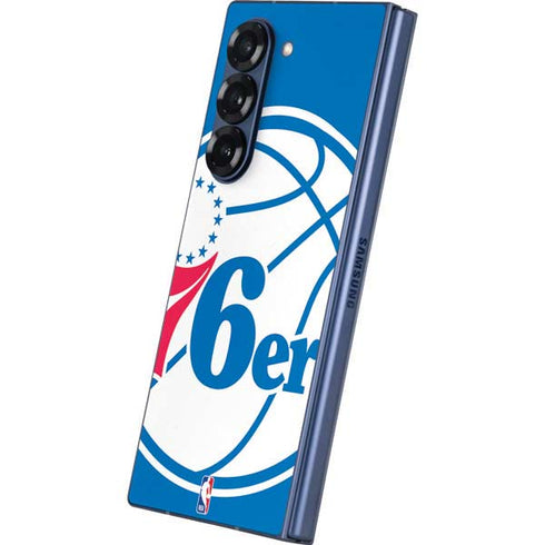 NBA Philadelphia 76ers Large Logo Galaxy Z Fold6 Skin