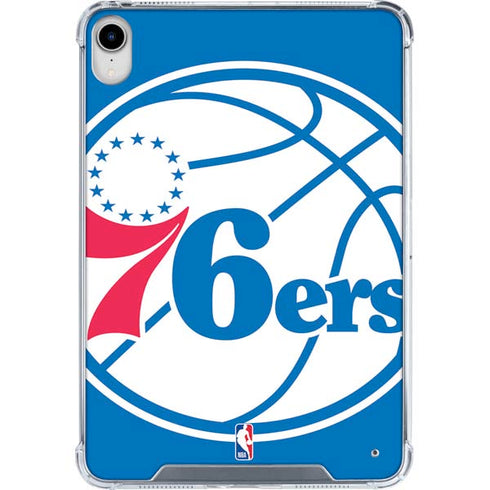 NBA Philadelphia 76ers Large Logo iPad 11th Gen (2025) Clear Case