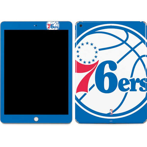 NBA Philadelphia 76ers Large Logo Apple iPad Skin