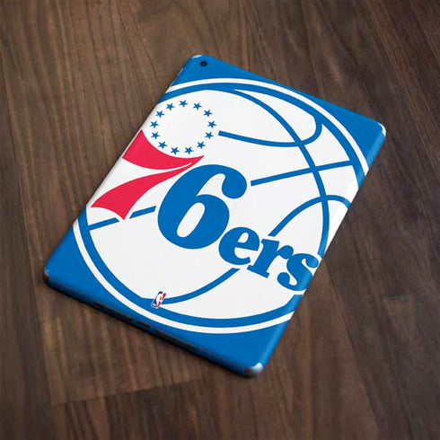 NBA Philadelphia 76ers Large Logo Apple iPad Skin