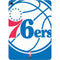 NBA Philadelphia 76ers Large Logo Apple iPad Air Skin