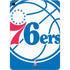 NBA Philadelphia 76ers Large Logo Apple iPad Air Skin