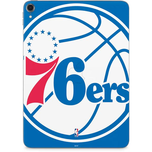 NBA Philadelphia 76ers Large Logo Apple iPad Pro Skin
