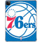 NBA Philadelphia 76ers Large Logo iPad Pro 11in (2024) Clear Case