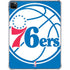 NBA Philadelphia 76ers Large Logo iPad Pro 11in (2024) Clear Case
