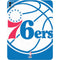 NBA Philadelphia 76ers Large Logo iPad Pro 13in M4 (2024) Skin