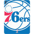 NBA Philadelphia 76ers Large Logo iPad Pro 13in M4 (2024) Skin