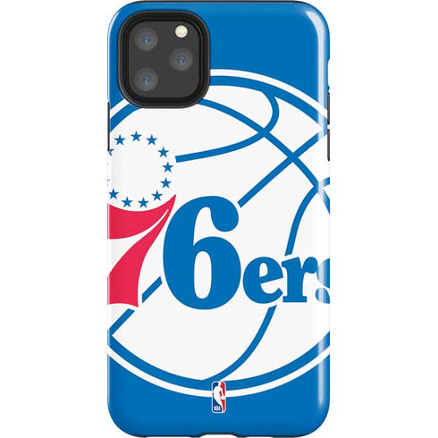 NBA Philadelphia 76ers Large Logo iPhone Cases