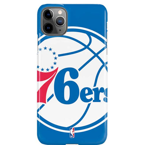 NBA Philadelphia 76ers Large Logo iPhone Cases