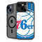 NBA Philadelphia 76ers Large Logo iPhone 14 Kickstand Case