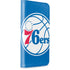 NBA Philadelphia 76ers Large Logo iPhone 15 Plus Folio Case