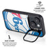 NBA Philadelphia 76ers Large Logo iPhone 15 Plus Kickstand Case