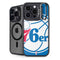 NBA Philadelphia 76ers Large Logo iPhone 15 Pro Kickstand Case