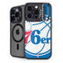 NBA Philadelphia 76ers Large Logo iPhone 15 Pro Kickstand Case