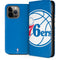 NBA Philadelphia 76ers Large Logo iPhone 15 Pro Max Folio Case