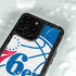 NBA Philadelphia 76ers Large Logo iPhone 15 Pro Waterproof Case