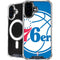 NBA Philadelphia 76ers Large Logo iPhone 16 MagSafe Case