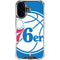 NBA Philadelphia 76ers Large Logo iPhone 16 Plus Clear Case