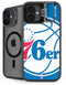 NBA Philadelphia 76ers Large Logo iPhone 16 Plus Kickstand Case