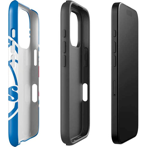 NBA Philadelphia 76ers Large Logo iPhone 16 Pro Impact Case