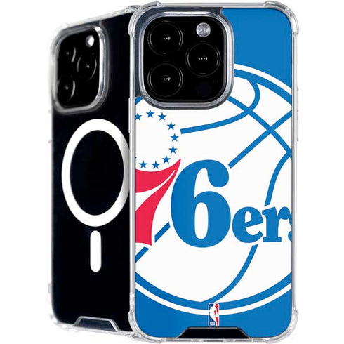 NBA Philadelphia 76ers Large Logo iPhone 16 Pro MagSafe Case