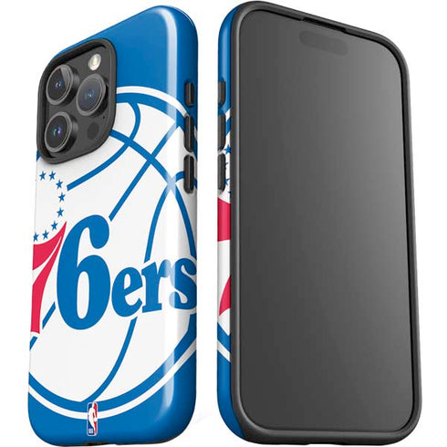 NBA Philadelphia 76ers Large Logo iPhone 16 Pro Max Impact Case