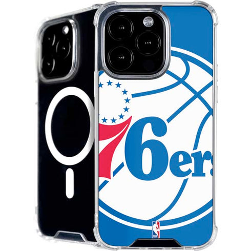 NBA Philadelphia 76ers Large Logo iPhone 16 Pro Max MagSafe Case