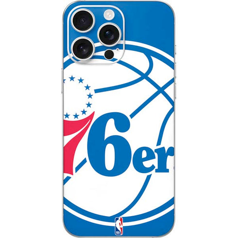 NBA Philadelphia 76ers Large Logo iPhone 16 Pro Max Skin