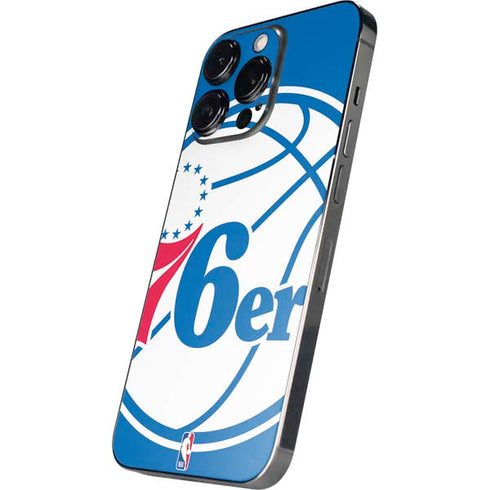 NBA Philadelphia 76ers Large Logo iPhone 16 Pro Skin