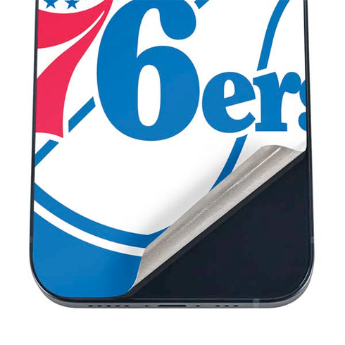 NBA Philadelphia 76ers Large Logo iPhone 16 Skin