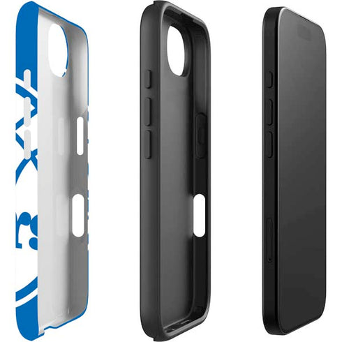 NBA Philadelphia 76ers Large Logo iPhone 16e Impact Case