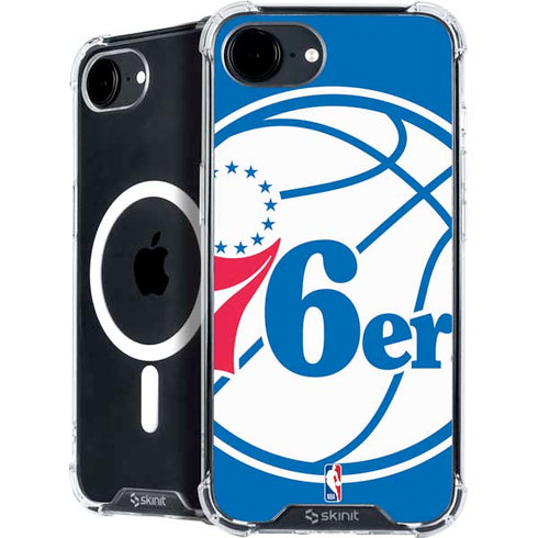 NBA Philadelphia 76ers Large Logo iPhone 16e MagSafe Case
