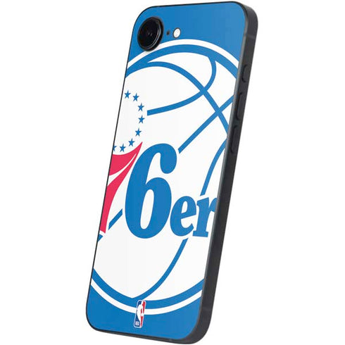 NBA Philadelphia 76ers Large Logo iPhone 16e Skin