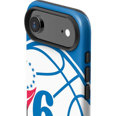 NBA Philadelphia 76ers Large Logo iPhone 17 Air Impact Case