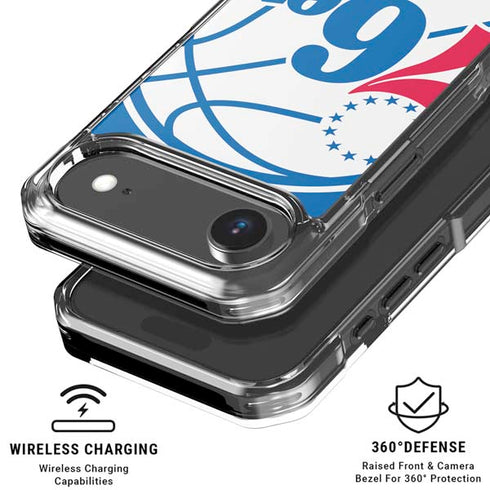 NBA Philadelphia 76ers Large Logo iPhone 17 Air MagSafe Case
