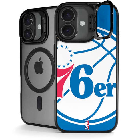 NBA Philadelphia 76ers Large Logo iPhone 17 Kickstand Case