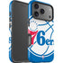 NBA Philadelphia 76ers Large Logo iPhone 17 Pro Impact Case