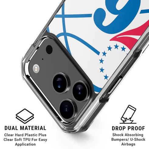 NBA Philadelphia 76ers Large Logo iPhone 17 Pro MagSafe Case