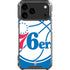 NBA Philadelphia 76ers Large Logo iPhone 17 Pro Max Clear Case