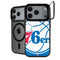 NBA Philadelphia 76ers Large Logo iPhone 17 Pro Max Kickstand Case