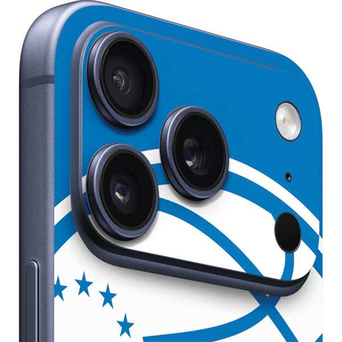 NBA Philadelphia 76ers Large Logo iPhone 17 Pro Skin