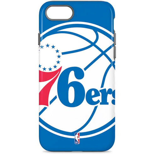 NBA Philadelphia 76ers Large Logo iPhone Cases