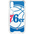 NBA Philadelphia 76ers Large Logo iPhone XS Clear Case
