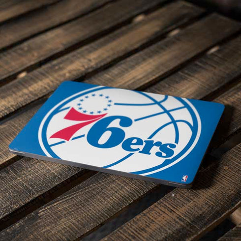 NBA Philadelphia 76ers Large Logo Apple MacBook Air Skin