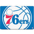 NBA Philadelphia 76ers Large Logo MacBook Skins