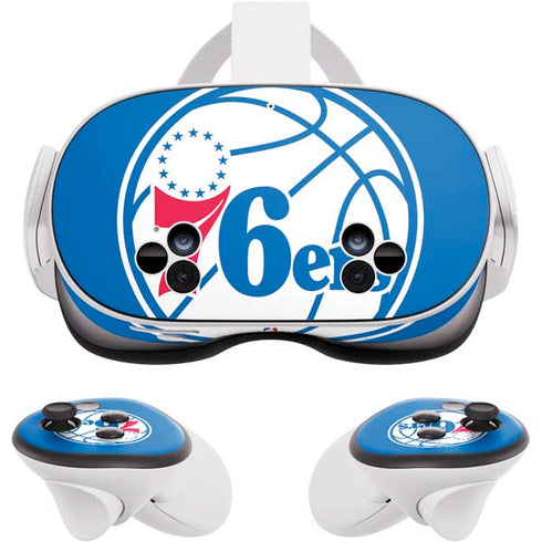 NBA Philadelphia 76ers Large Logo Meta Quest 3S Skin
