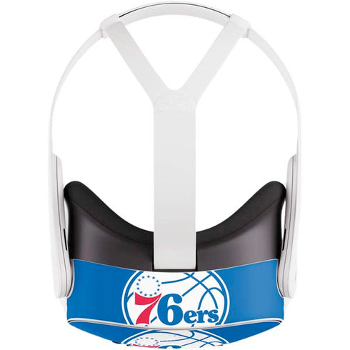 NBA Philadelphia 76ers Large Logo Meta Quest 3S Skin