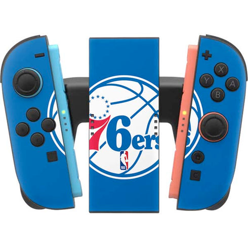 NBA Philadelphia 76ers Large Logo Nintendo Switch 2 (2025) Joy-Con Controller Skin