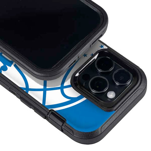 NBA Philadelphia 76ers Large Logo Otterbox Defender iPhone Skin